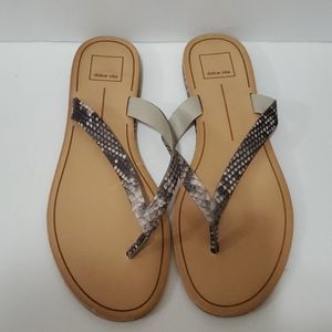Dana Snake Print Sandals